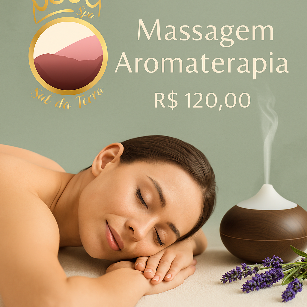 • Massagem Aromaterapia